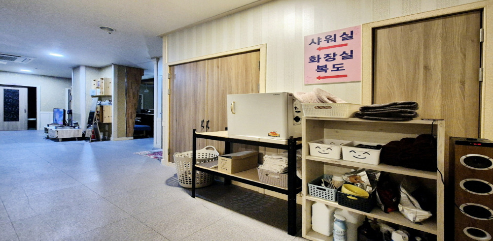 전주 효자동 엠테라피 복도 1