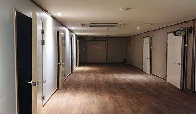 인천 부평 로즈테라피 마사지샵 복도 실제 샵사진2