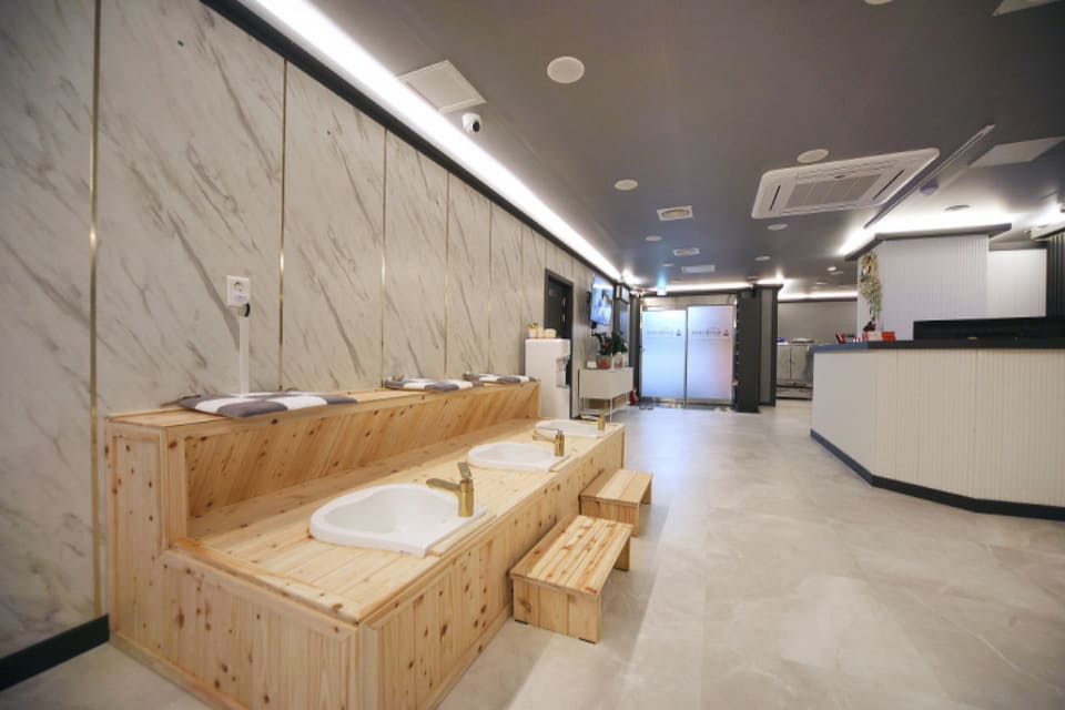 충남 아산시 온천동 숲마사지 족욕대