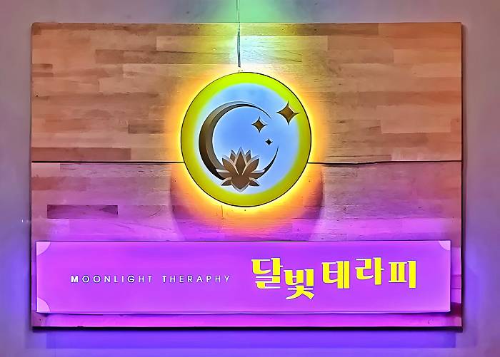 대구 남구 대명동 안지랑역 달빛테라피 로고 1