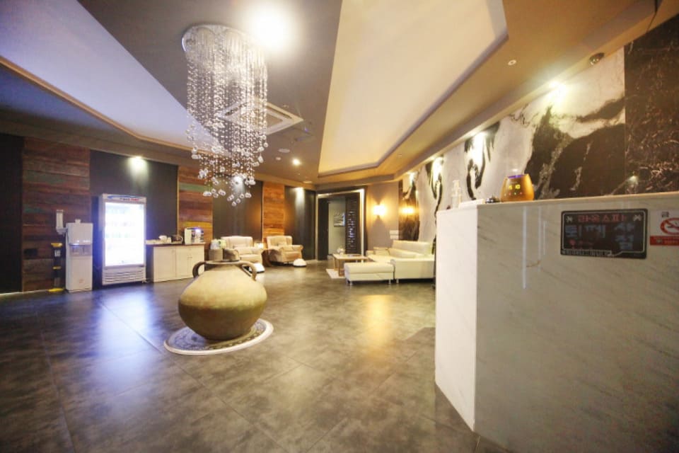 대전 둔산동 라온스파 카운터